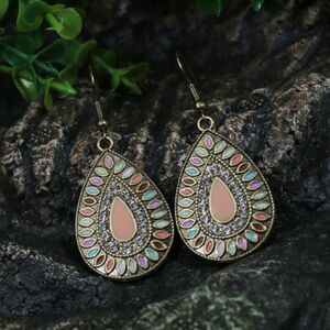Rhinestone Drop Earrings 